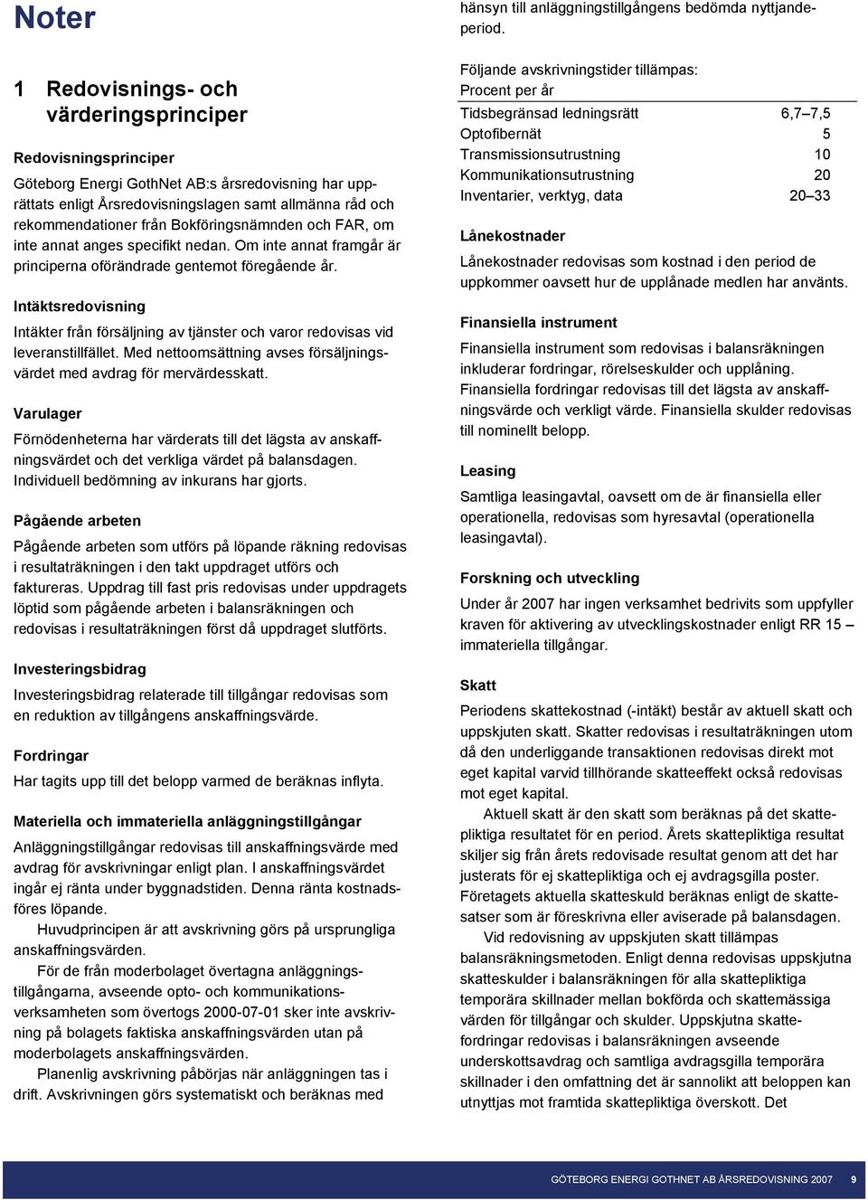 Intäktsredovisning Intäkter från försäljning av tjänster och varor redovisas vid leveranstillfället. Med nettoomsättning avses försäljningsvärdet med avdrag för mervärdesskatt.