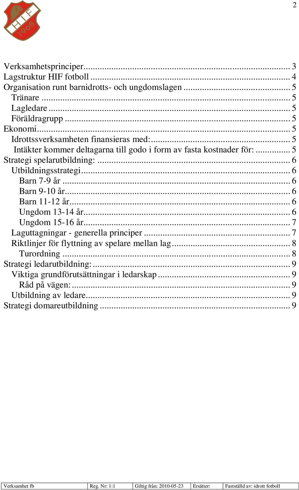 .. 6 Barn 7-9 år... 6 Barn 9-10 år... 6 Barn 11-12 år... 6 Ungdom 13-14 år... 6 Ungdom 15-16 år... 7 Laguttagningar - generella principer.