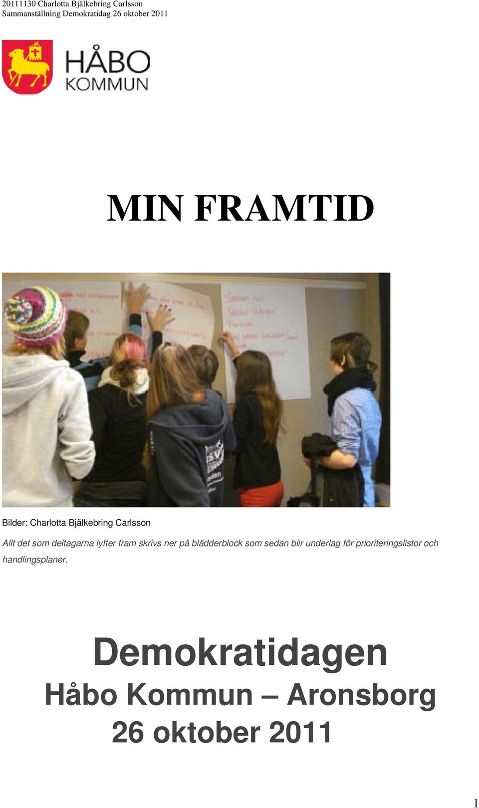 sedan blir underlag för prioriteringslistor och