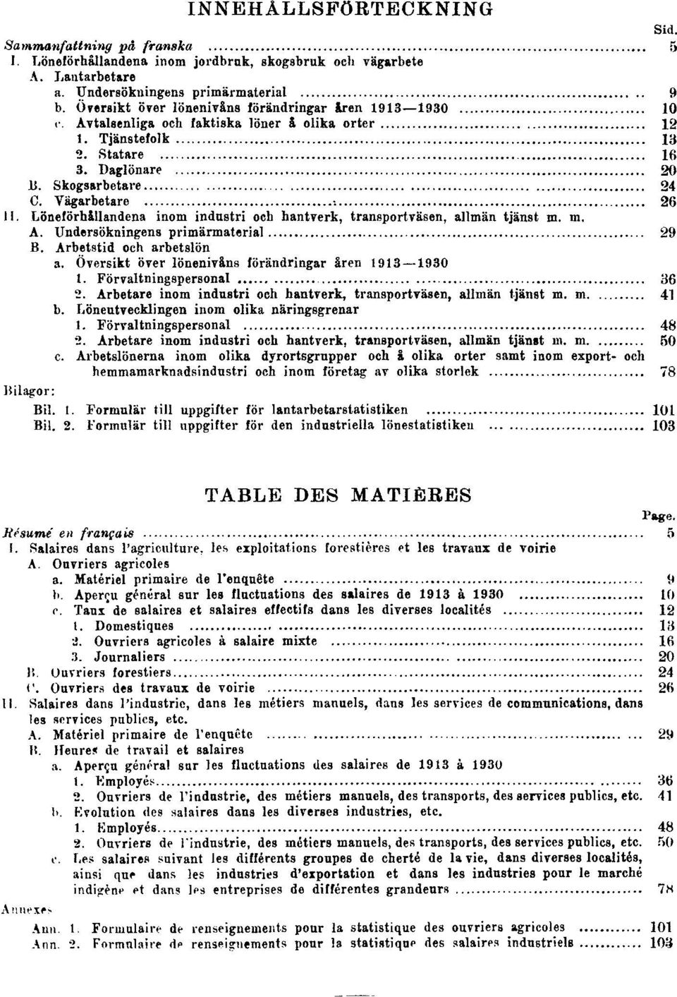 Löneförhållandena inom industri och hantverk, transportväsen, allmän tjänst m. m. A. Undersökningens primärmaterial 29 B. Arbetstid och arbetslön a.