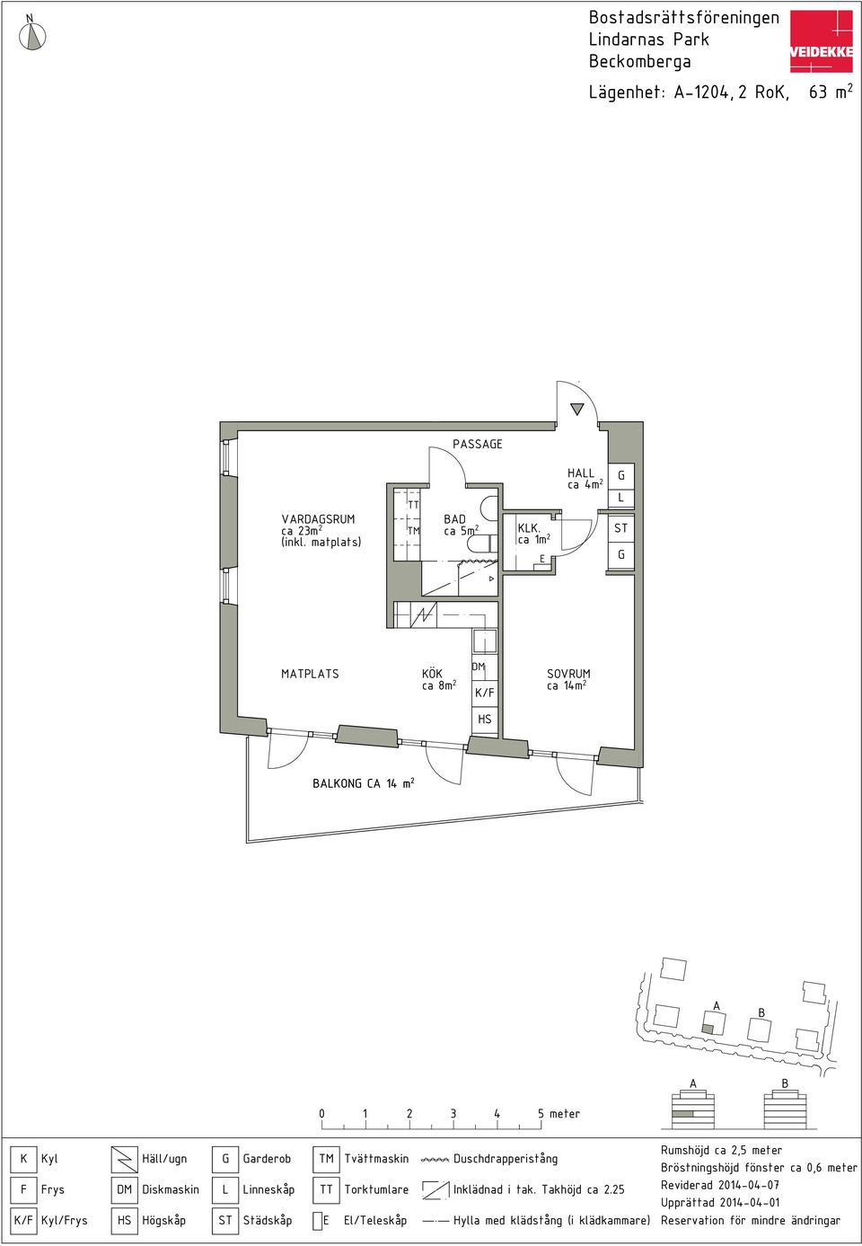 ca 1m 2 H MTPTS Ö / SOVRUM ca 14m 2 ON C 14 m 2 / yl rys