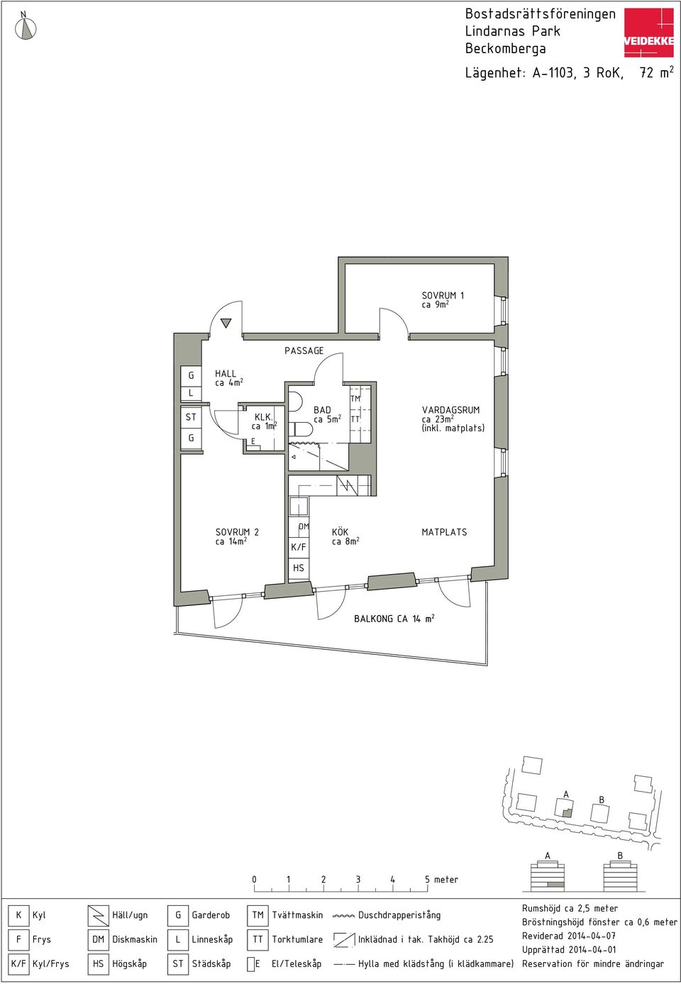 ca 5m ca 1m 2 2 VRDSRUM ca 23m 2 Ö ca 14m 2 / ca 8m 2 MTPTS