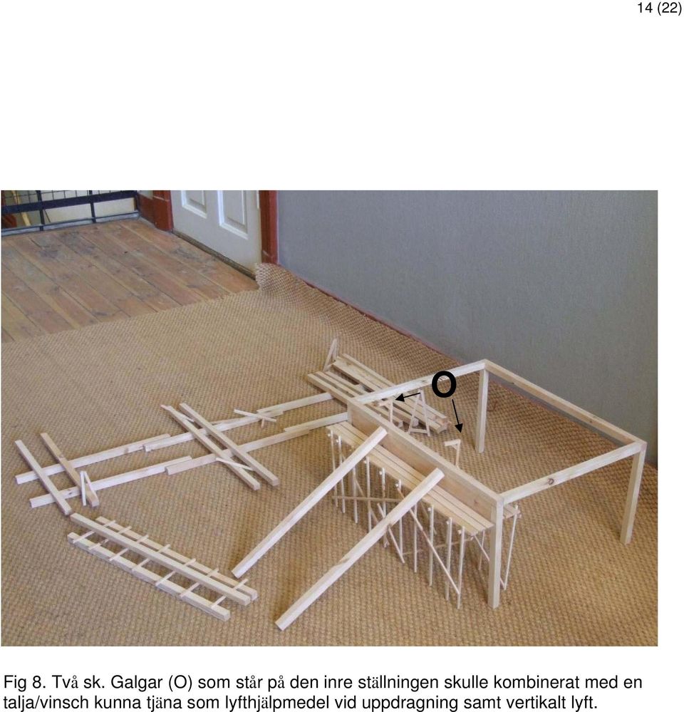 skulle kombinerat med en talja/vinsch kunna