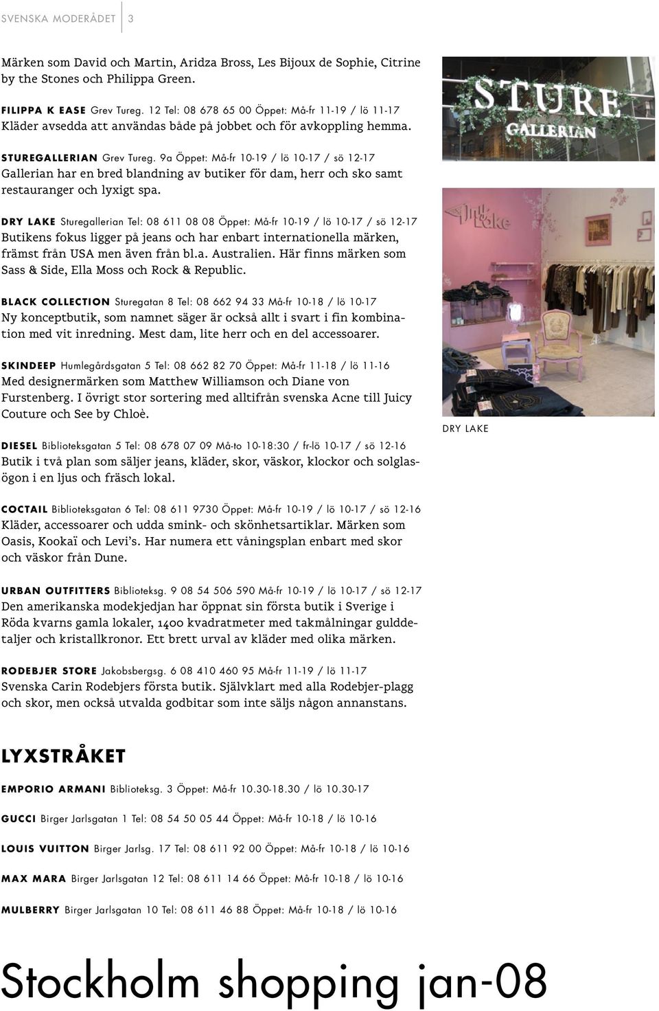 Stockholm shopping jan-08 - PDF Free Download