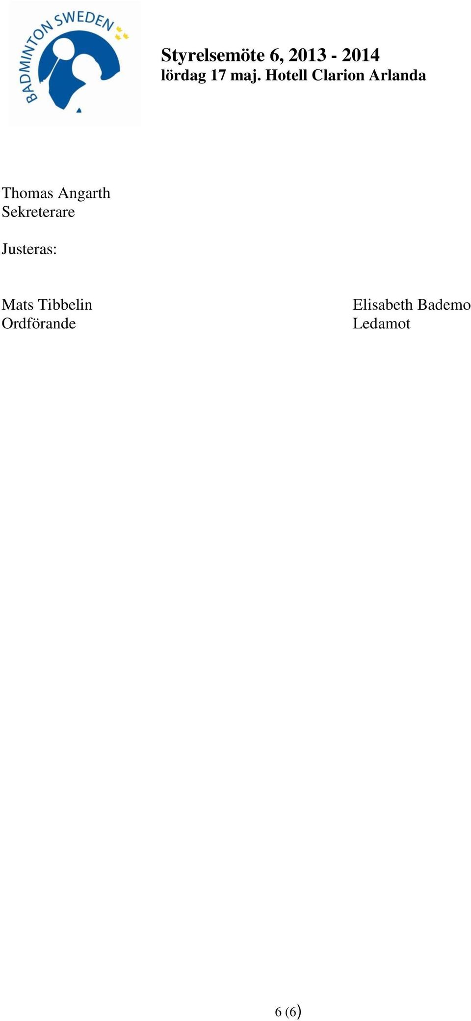 Mats Tibbelin