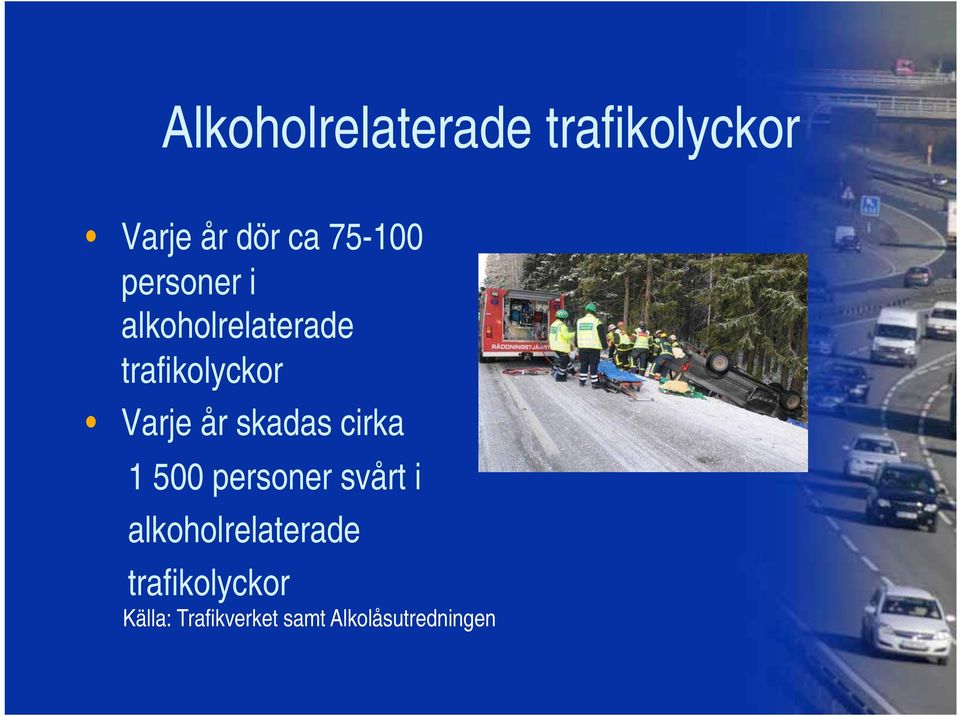 skadas cirka 1 500 personer svårt i alkoholrelaterade