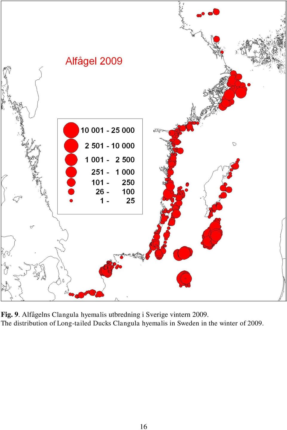 Sverige vintern 2009.