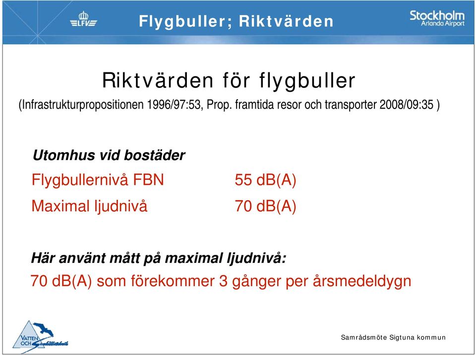 framtida resor och transporter 2008/09:35 ) Utomhus vid bostäder