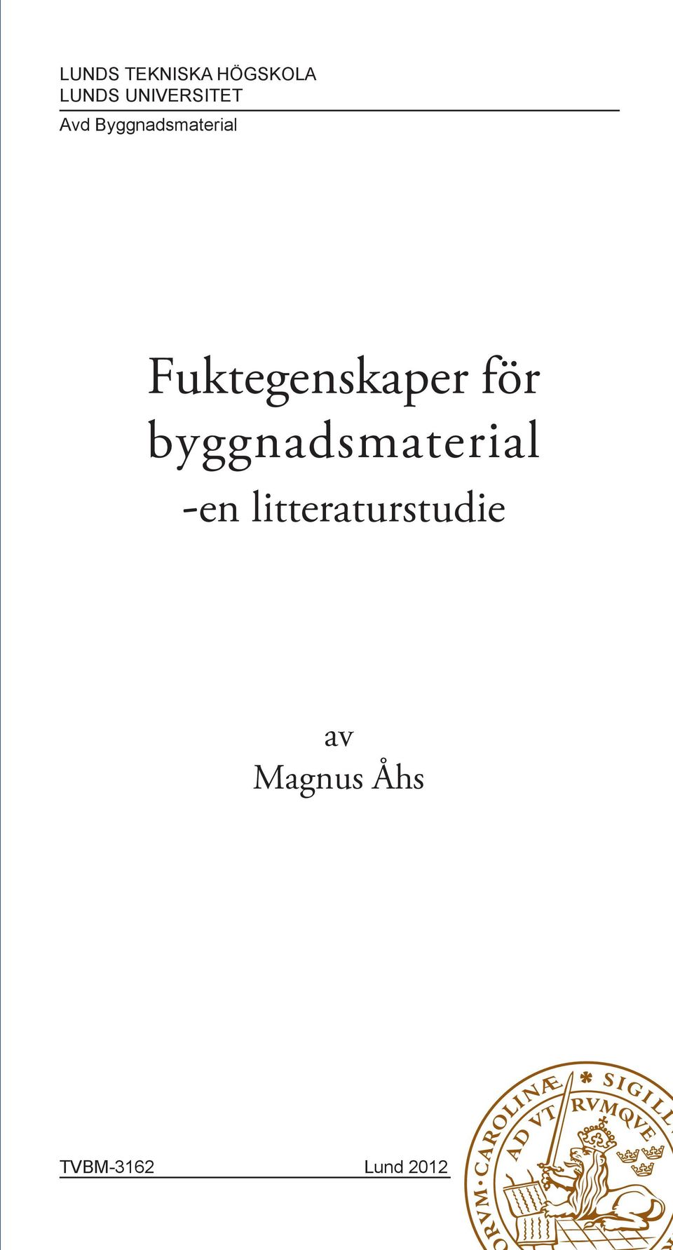 Fuktegenskaper för byggnadsmaterial