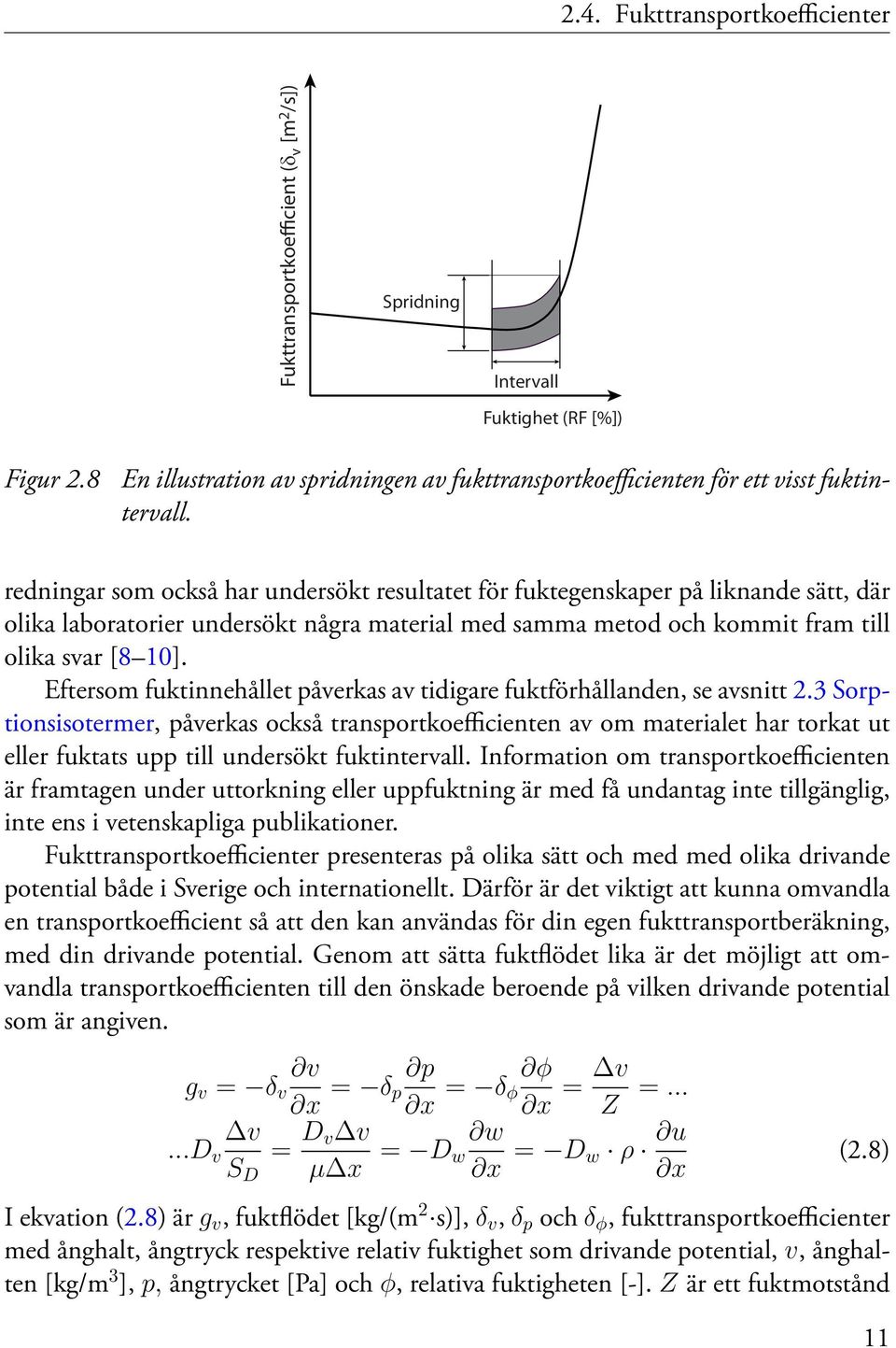 redningar som också har undersökt resultatet för fuktegenskaper på liknande sätt, där olika laboratorier undersökt några material med samma metod och kommit fram till olika svar [8 10].