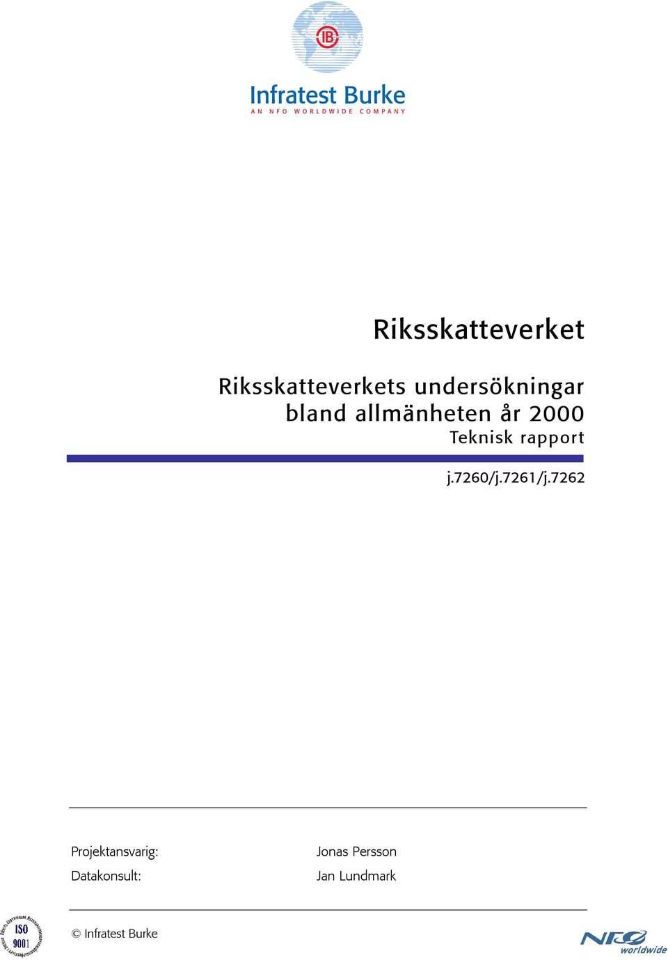 Teknisk rapport j.7260/j.7261/j.