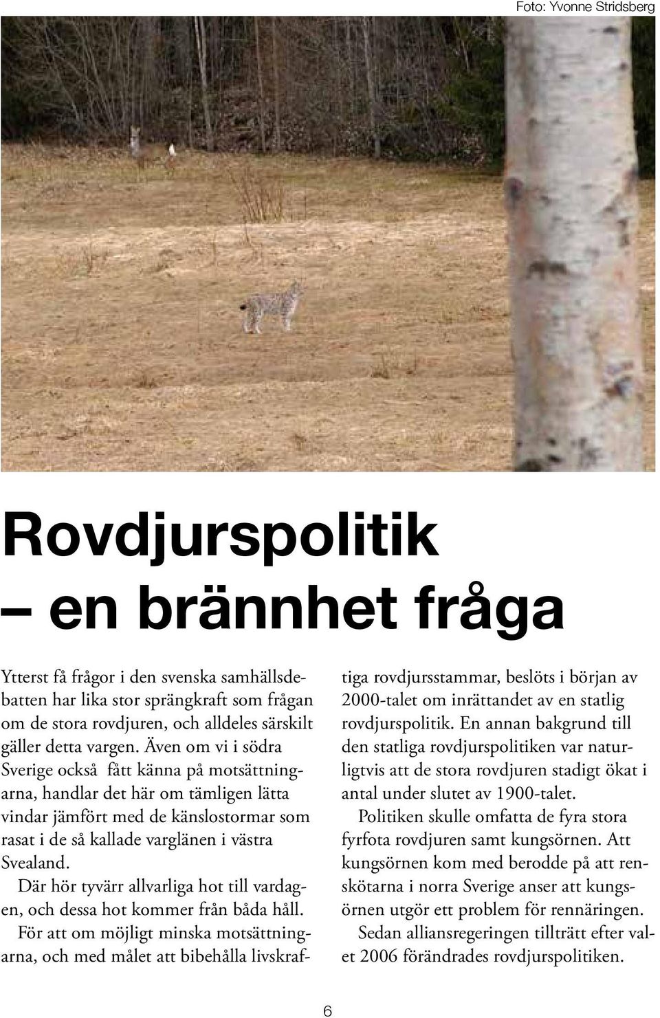 Även om vi i södra Sverige också fått känna på motsättningarna, handlar det här om tämligen lätta vindar jämfört med de känslostormar som rasat i de så kallade varglänen i västra Svealand.