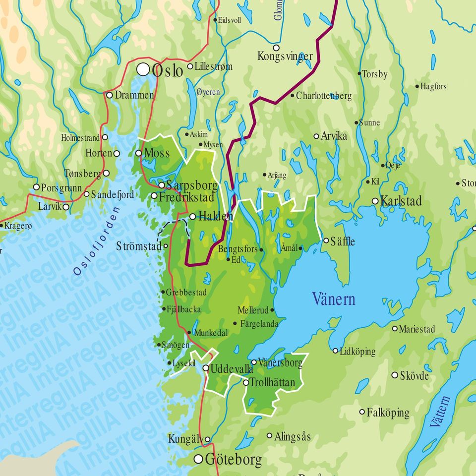 Alingsås Uddevalla Halden Sandefjord Smögen Fjällbacka Grebbestad Munkedal Färgelanda Moss Fredrikstad Sarpsborg