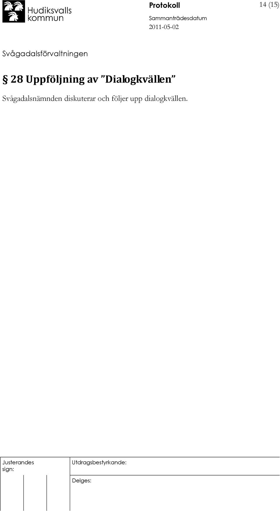 Dialogkvällen