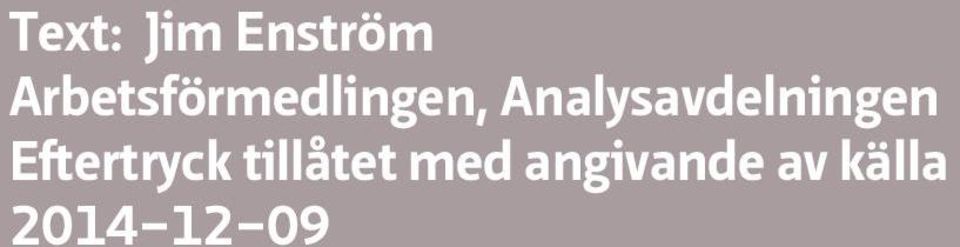 Analysavdelningen