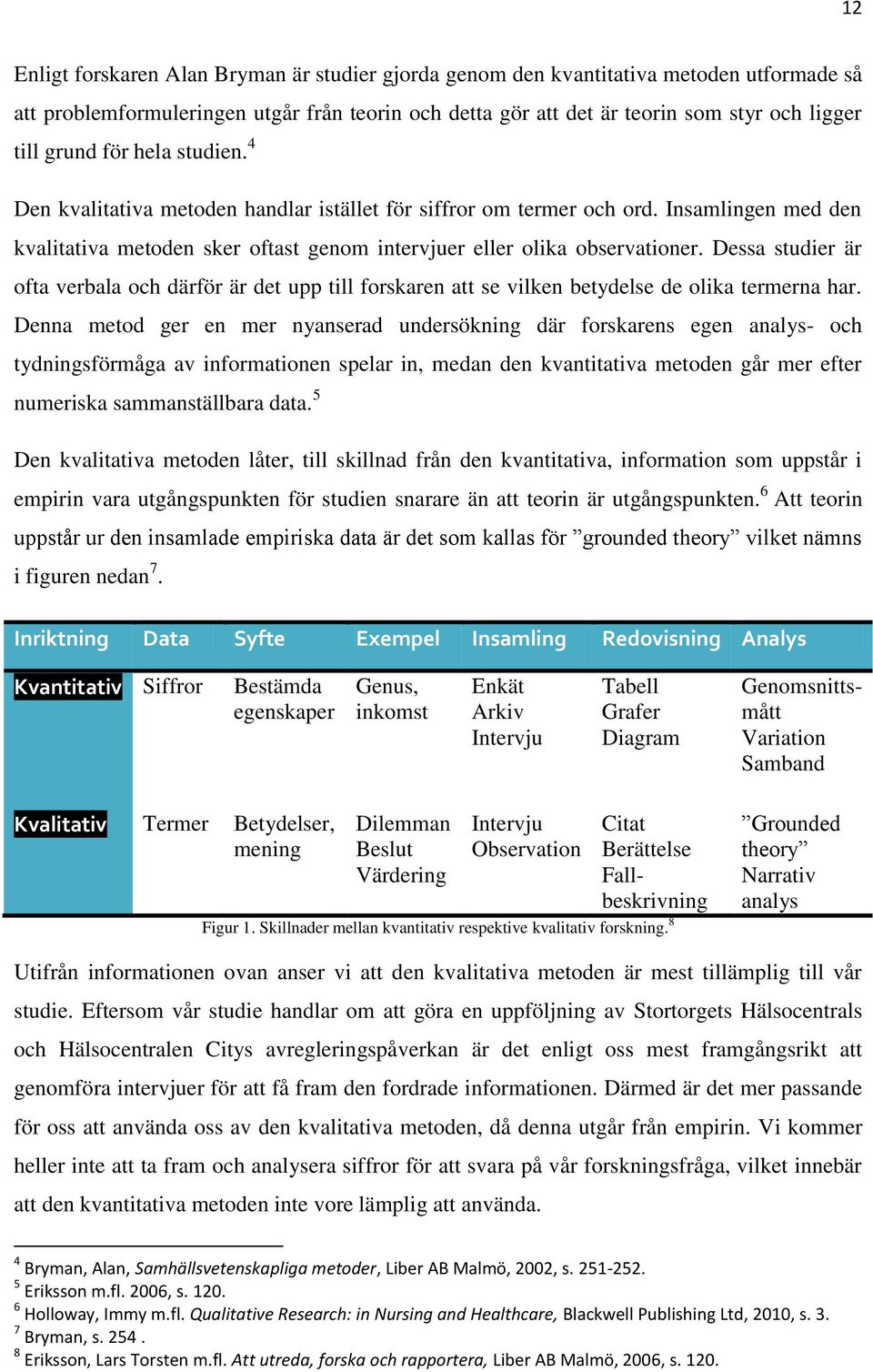 Dessa studier är ofta verbala och därför är det upp till forskaren att se vilken betydelse de olika termerna har.