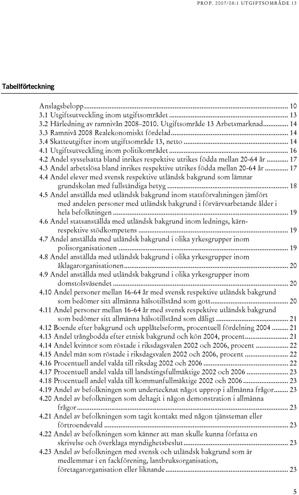 2 Andel sysselsatta bland inrikes respektive utrikes födda mellan 20-64 år... 17 4.3 Andel arbetslösa bland inrikes respektive utrikes födda mellan 20-64 år... 17 4.4 Andel elever med svensk respektive utländsk bakgrund som lämnar grundskolan med fullständiga betyg.