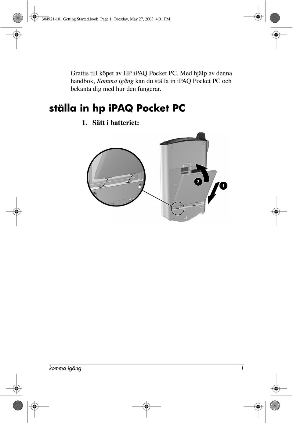 ipaq Pocket PC.