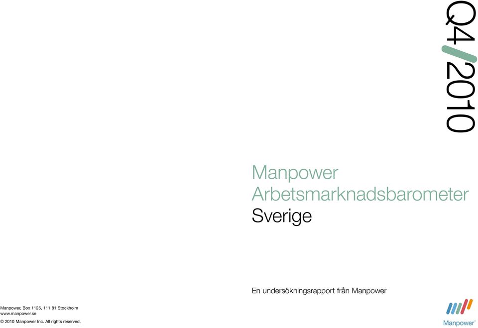 Manpower Manpower, Box 1125, 111 81