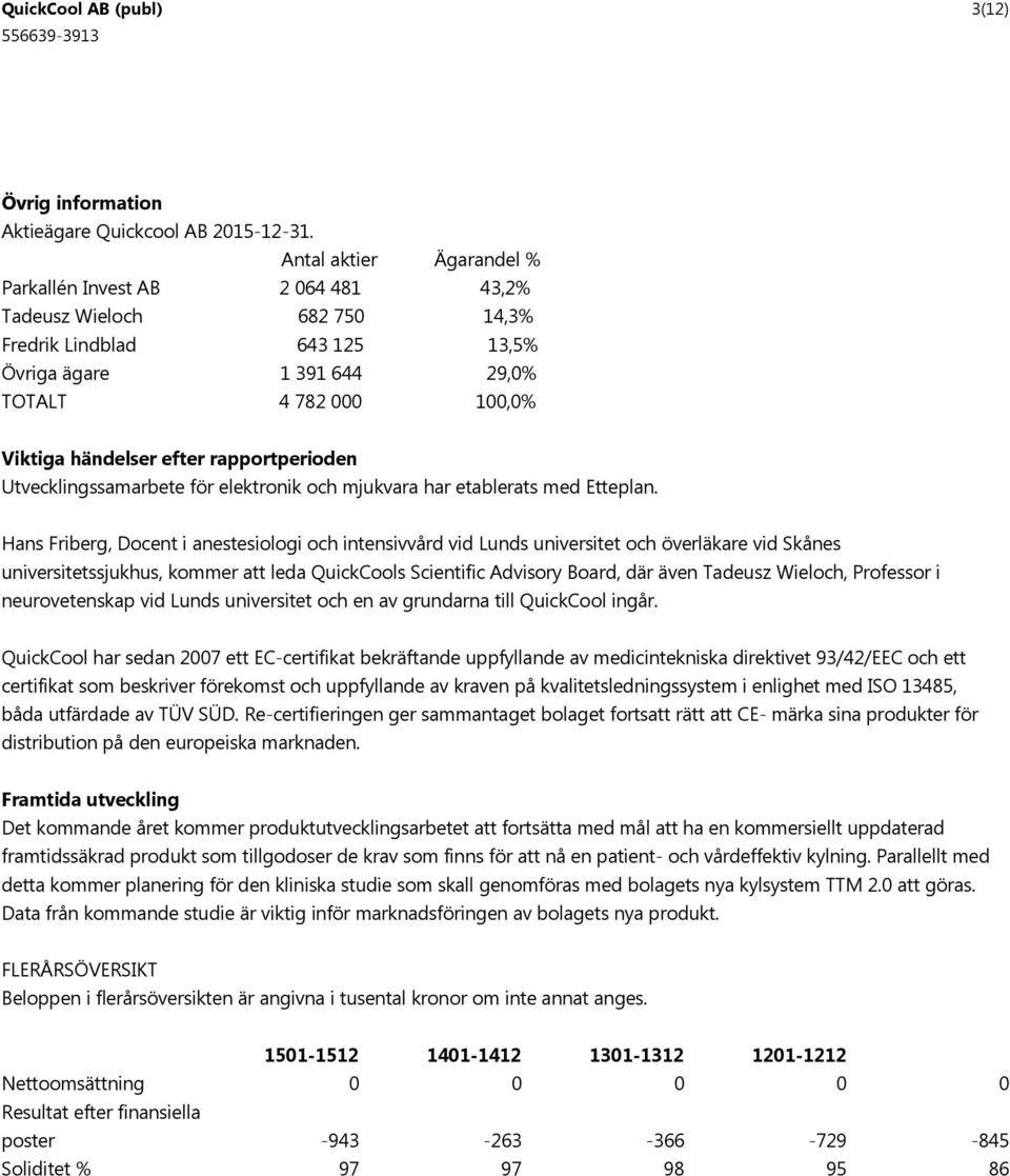 Utvecklingssamarbete för elektronik och mjukvara har etablerats med Etteplan.