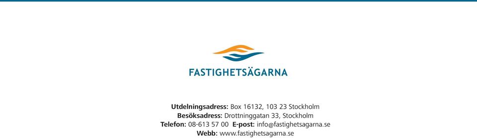 33, Stockholm Telefon: 8-613 57 E-post: