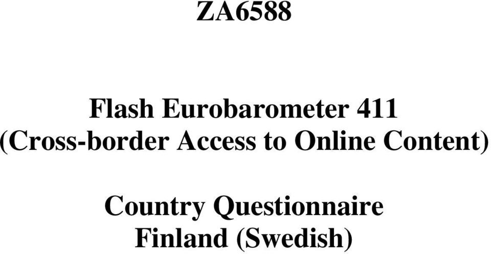 Online Content) Country