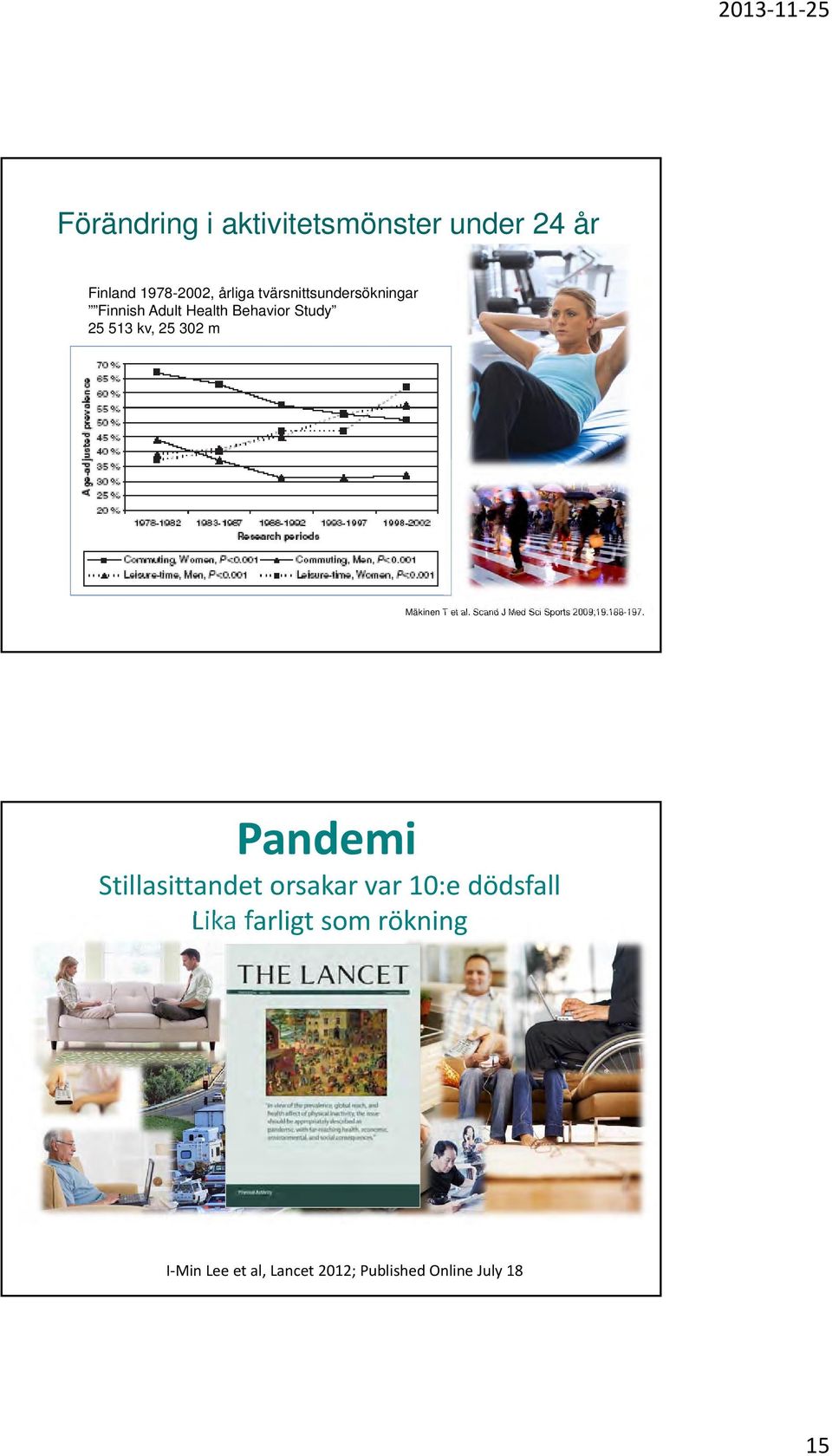 Mäkinen T et al. Scand J Med Sci Sports 2009;19:188-197.