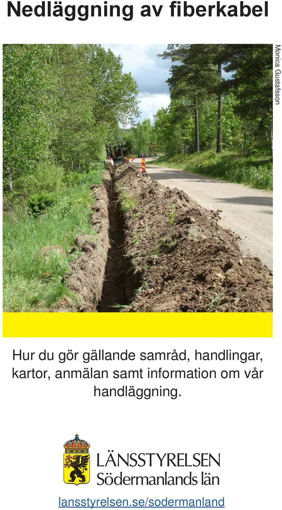 handlingar, kartor, anmälan samt