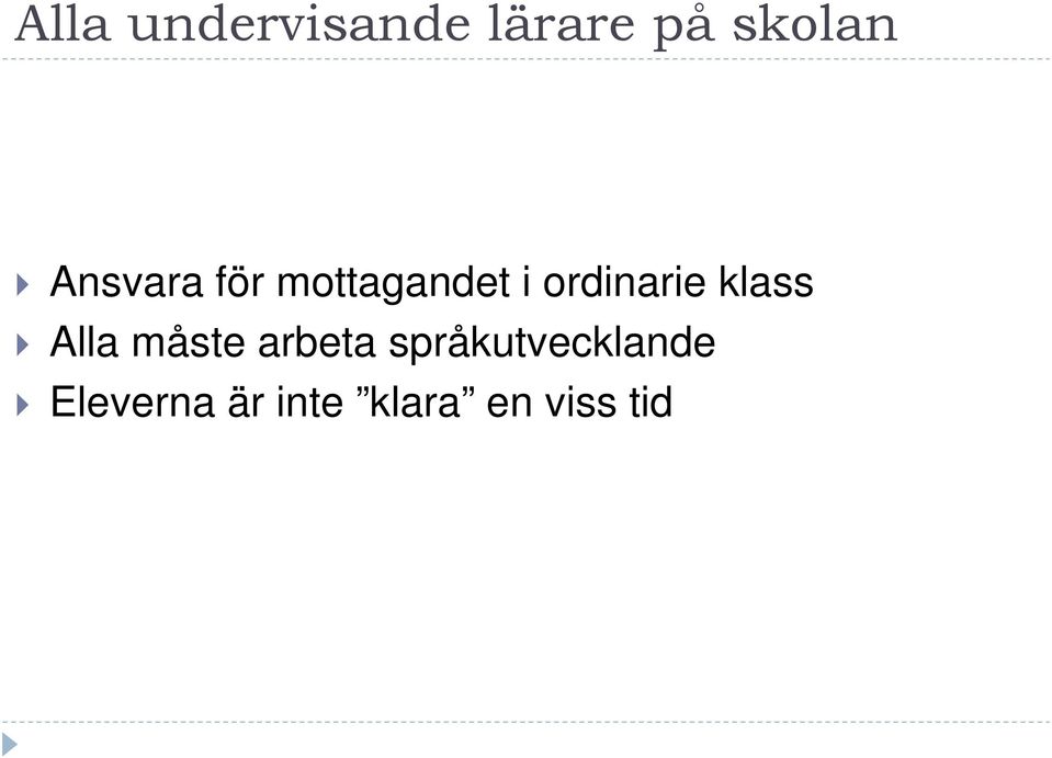 klass Alla måste arbeta