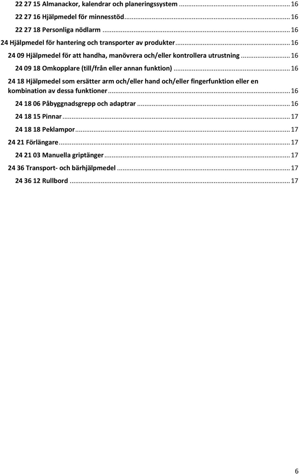 .. 16 24 09 18 Omkopplare (till/från eller annan funktion).