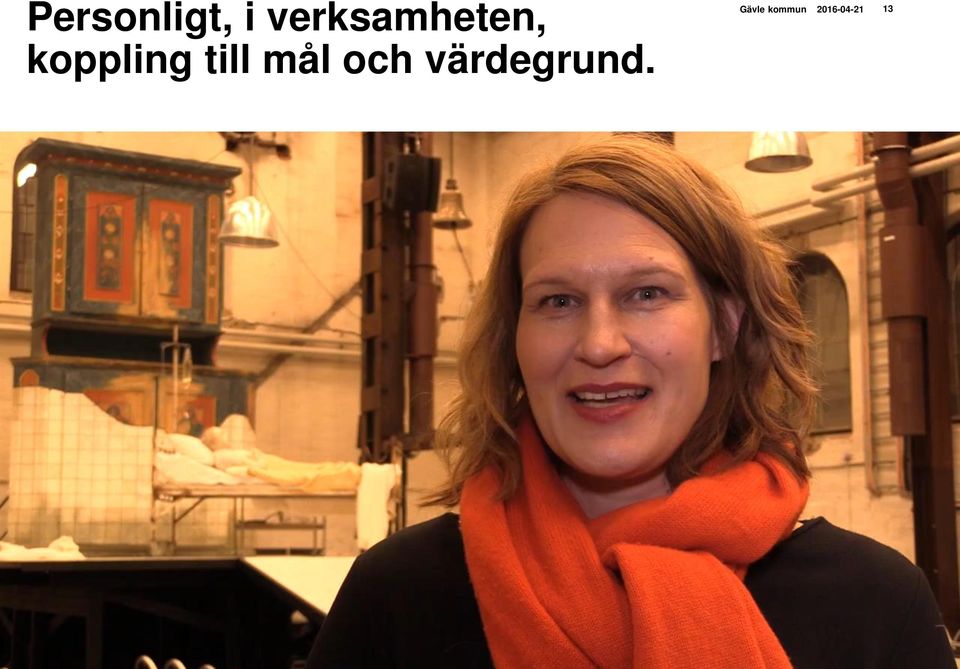 koppling till mål och
