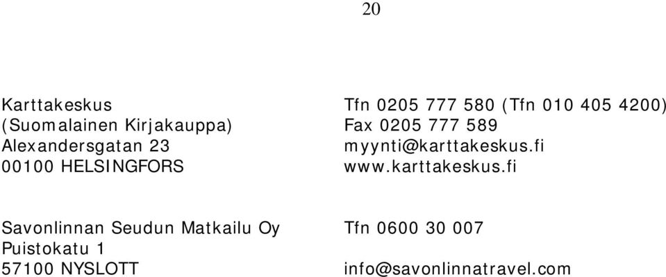 myynti@karttakeskus.