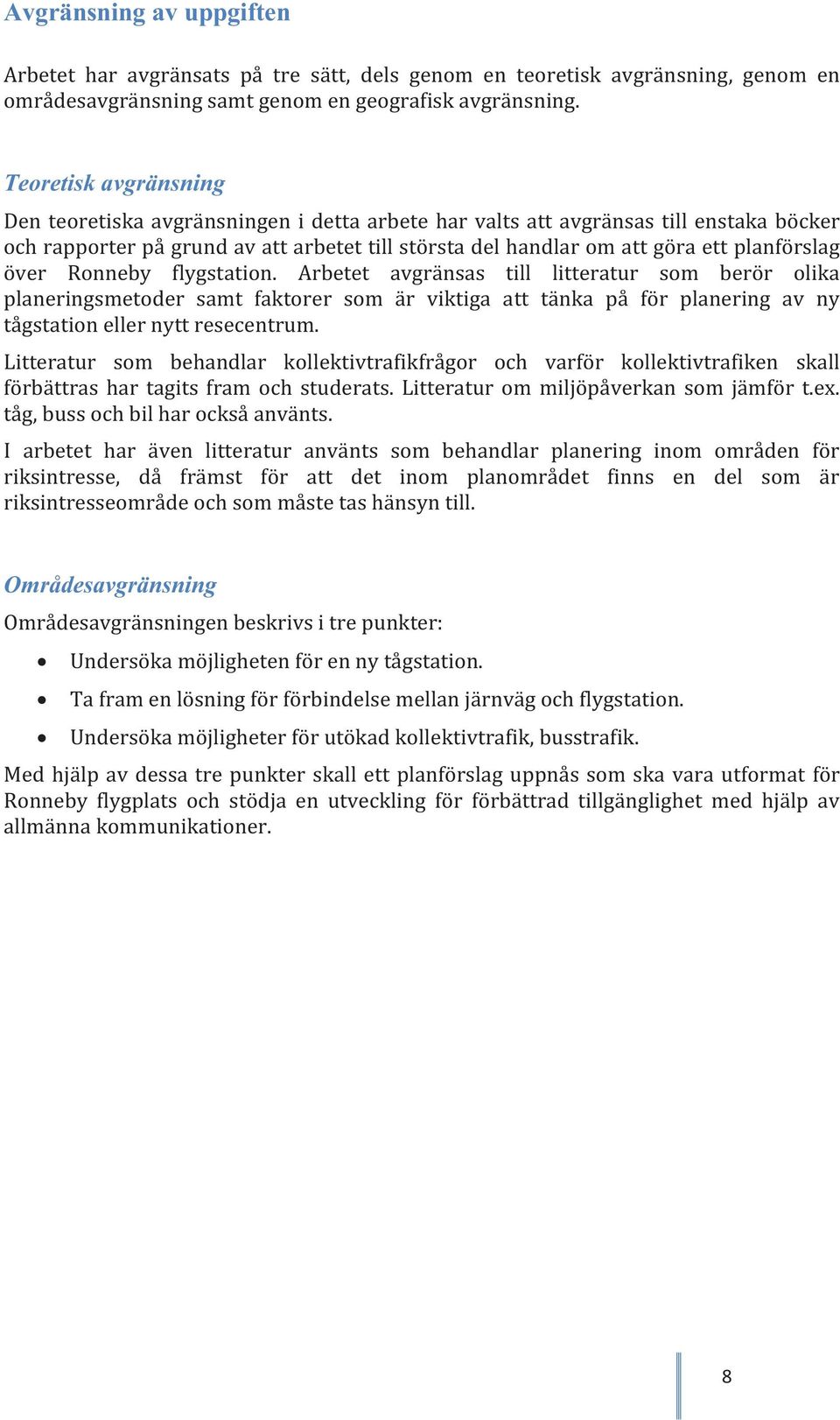 planförslag över Ronneby flygstation.