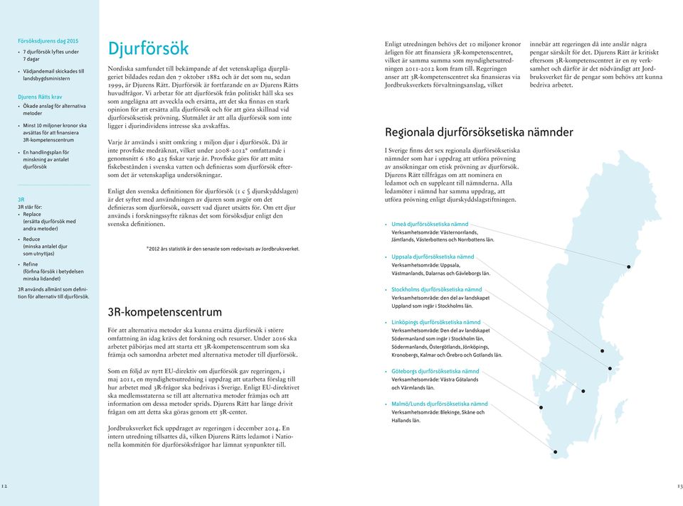 Refine (förfina försök i betydelsen minska lidandet) 3R används allmänt som definition för alternativ till djurförsök.
