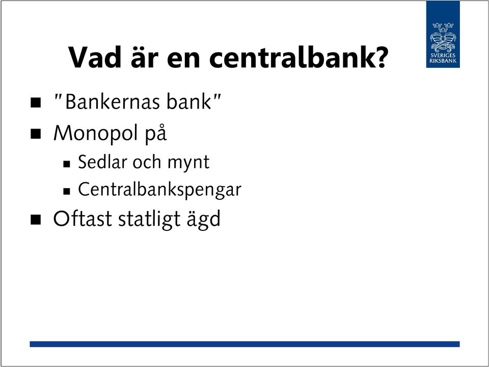 Sedlar och mynt