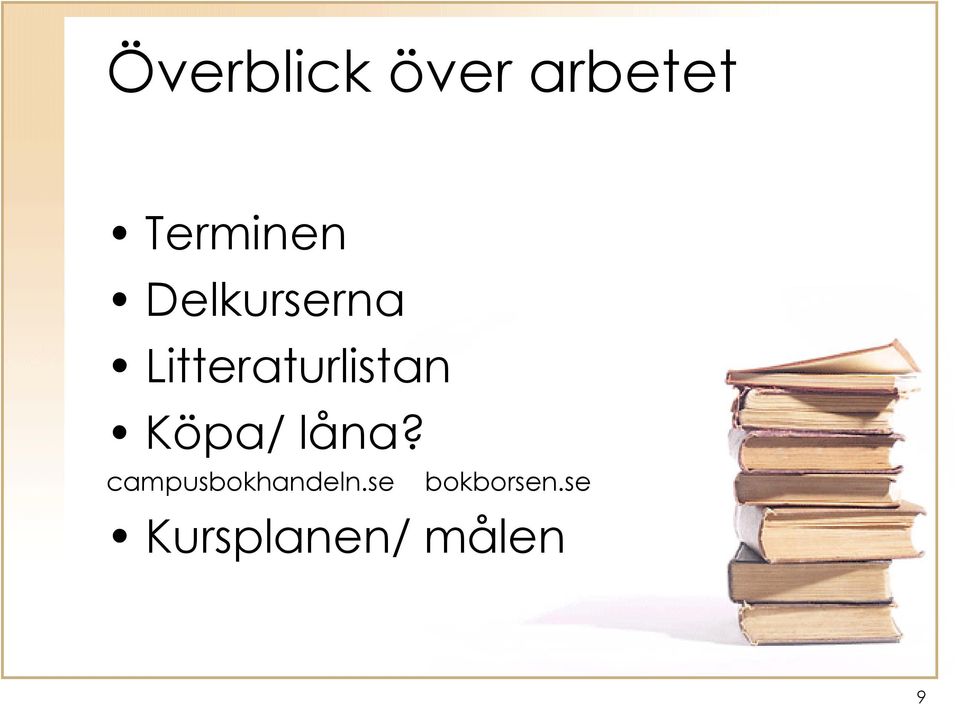 Köpa/ låna? campusbokhandeln.