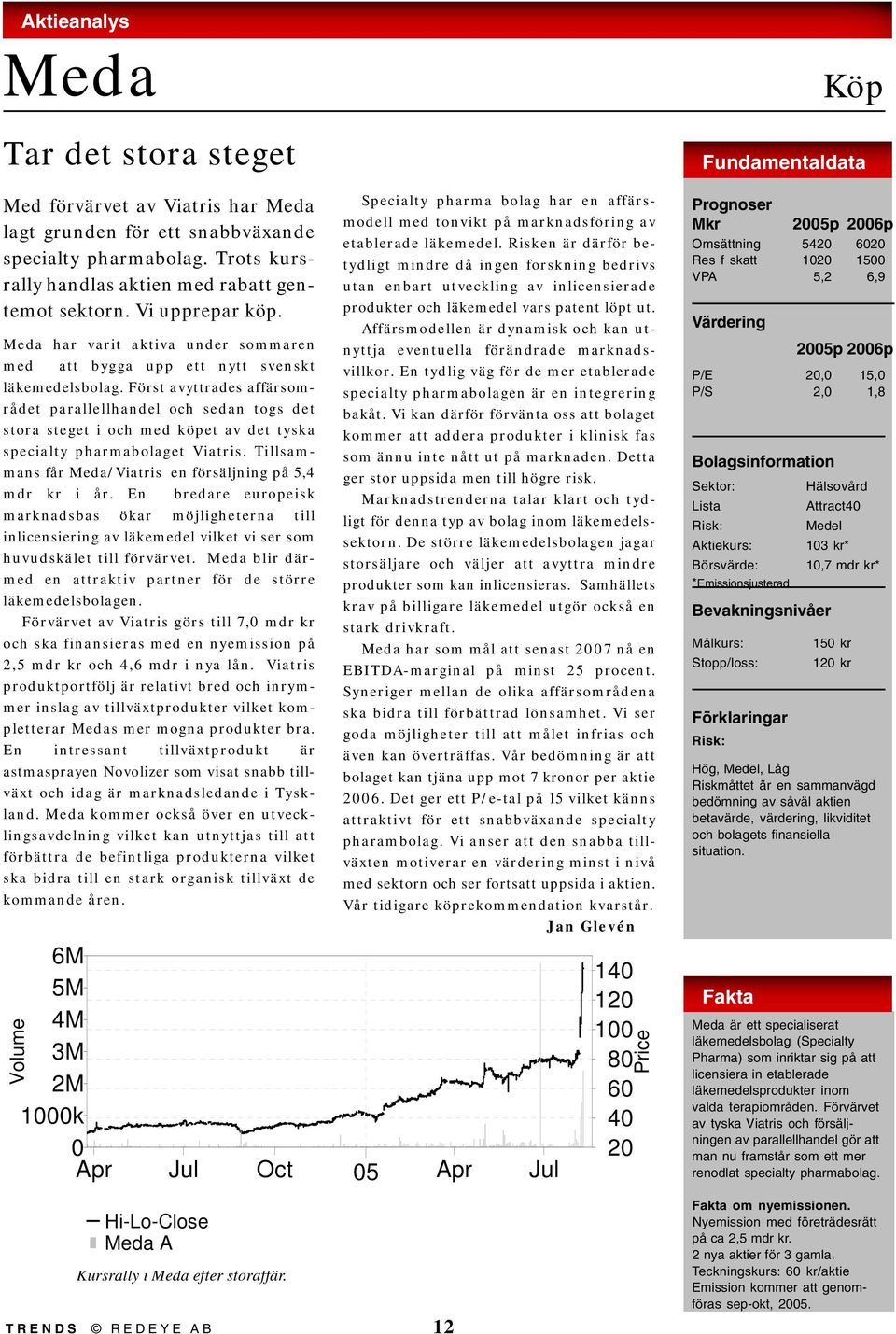 Först avyttrades affärsområdet parallellhandel och sedan togs det stora steget i och med köpet av det tyska specialty pharmabolaget Viatris.