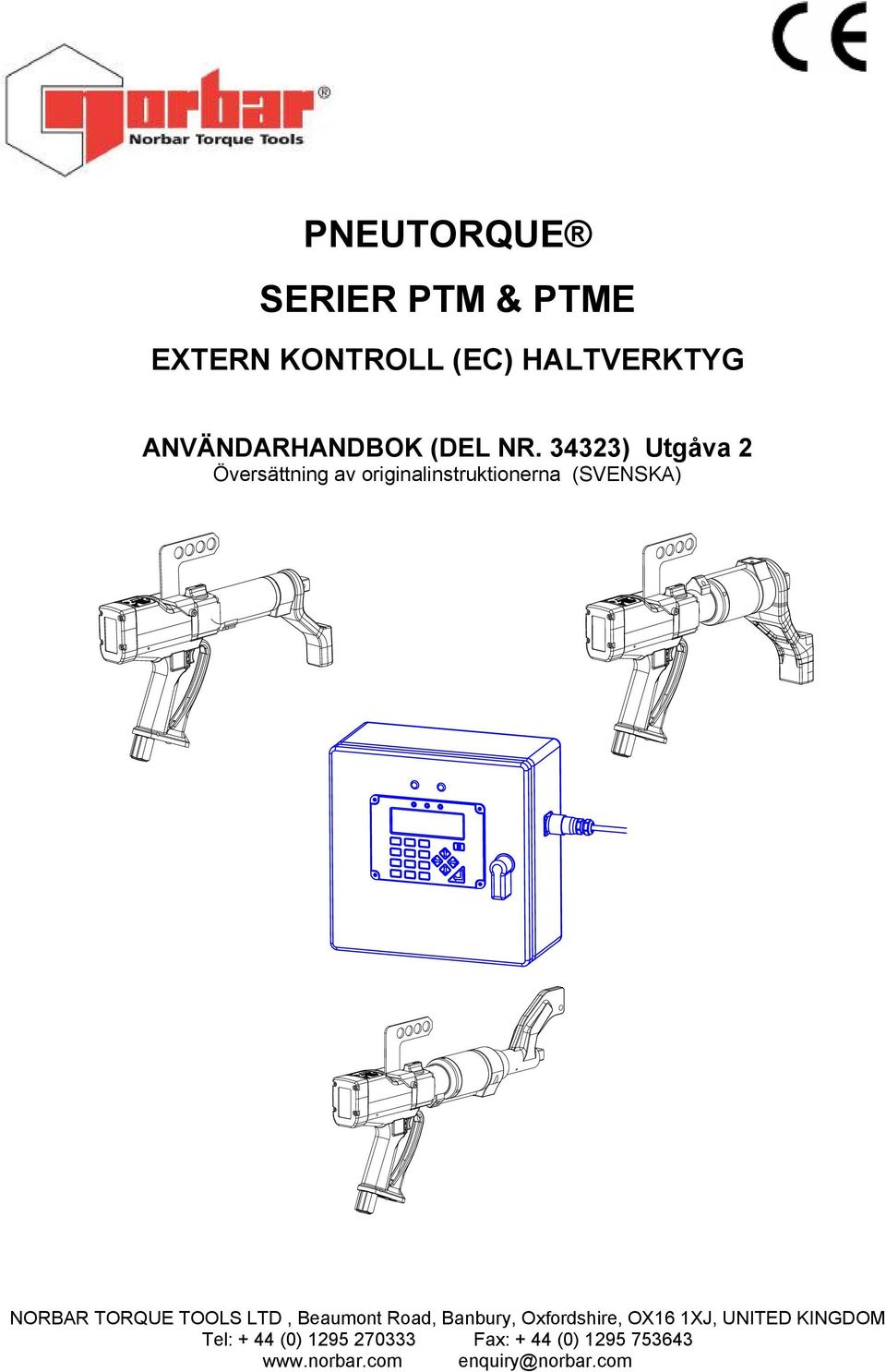34323) Utgåva 2 Översättning av originalinstruktionerna (SVENSKA) NORBAR TORQUE