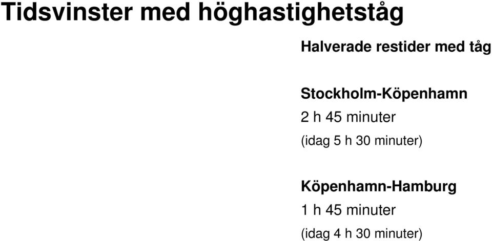 45 minuter (idag 5 h 30 minuter)