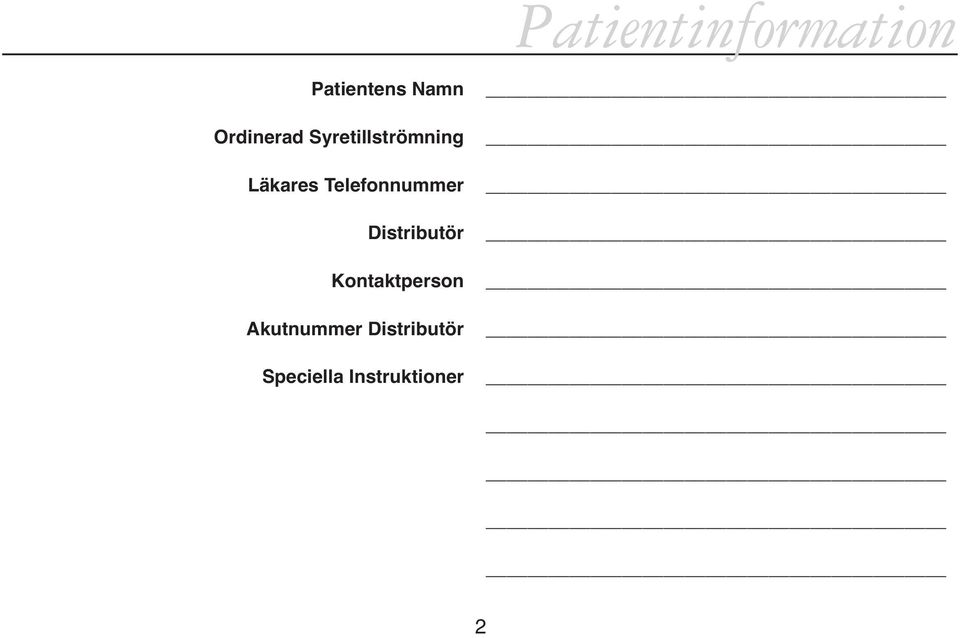 Telefonnummer Distributör Kontaktperson