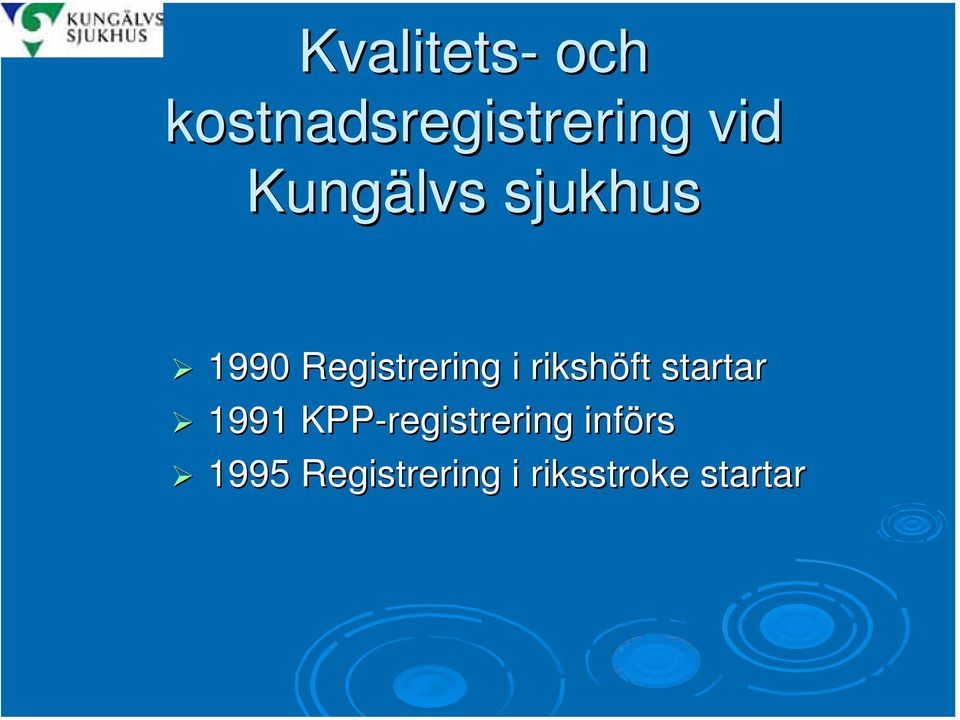 rikshöft startar 1991 KPP-registrering