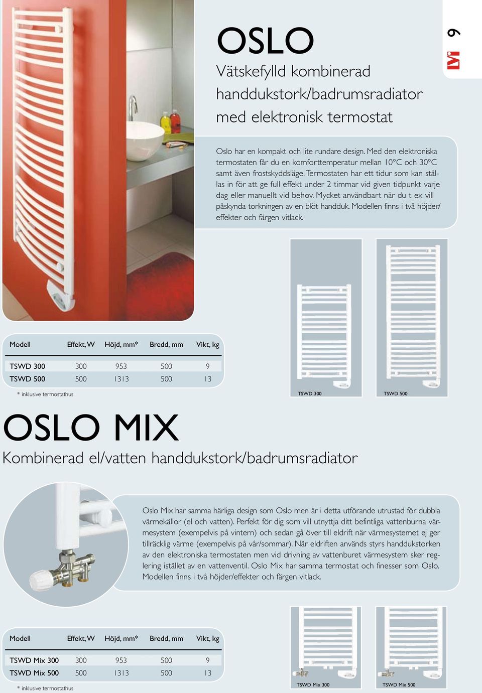 Termostaten har ett tidur som kan ställas in för att ge full effekt under 2 timmar vid given tidpunkt varje dag eller manuellt vid behov.
