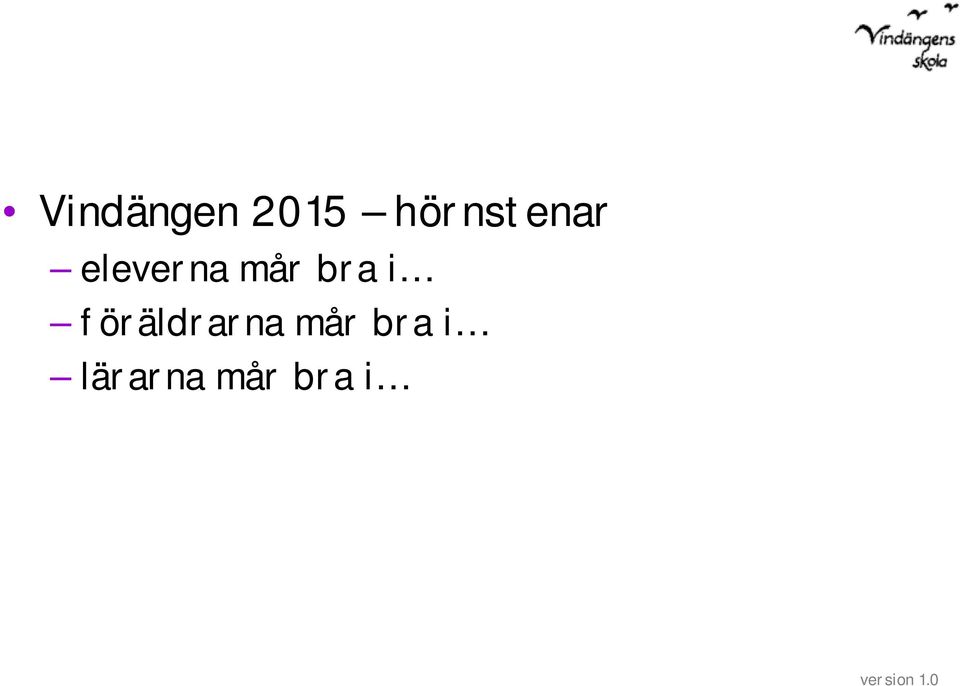 mår bra i