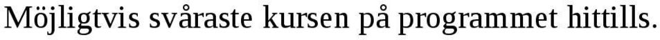 kursen på