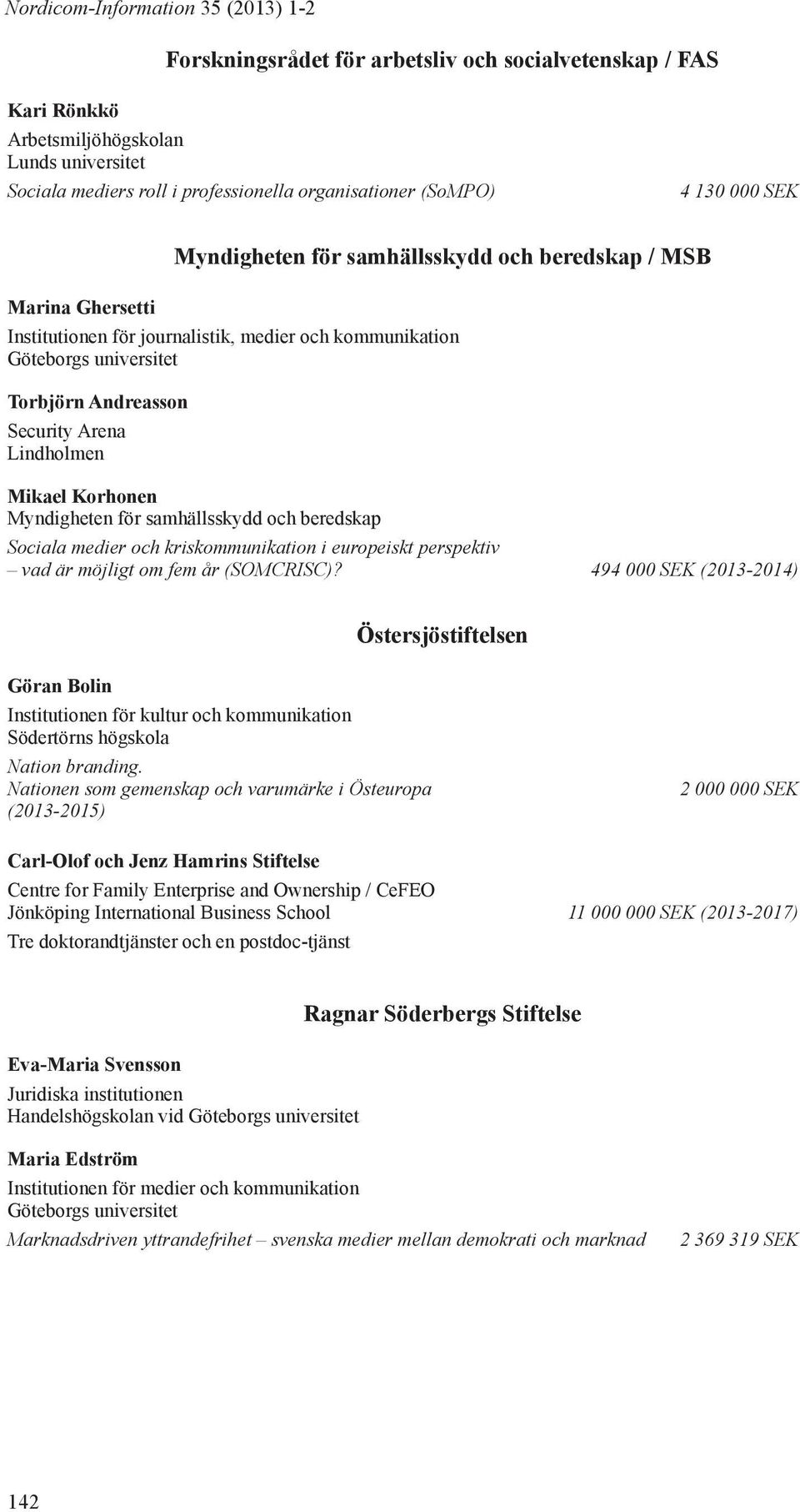 Myndigheten för samhällsskydd och beredskap Sociala medier och kriskommunikation i europeiskt perspektiv vad är möjligt om fem år (SOMCRISC)?