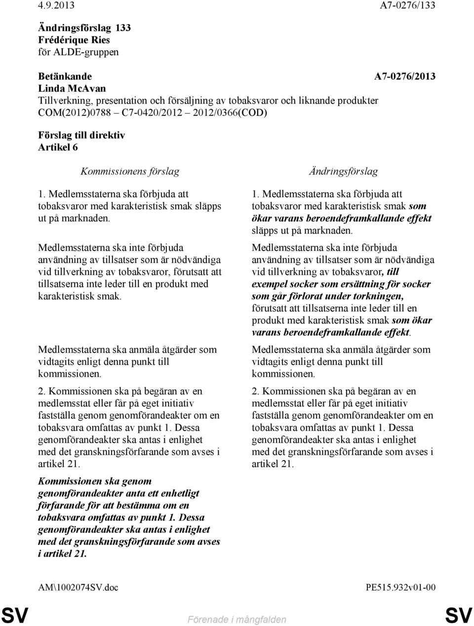 Kommissionen ska på begäran av en medlemsstat eller får på eget initiativ fastställa genom genomförandeakter om en artikel 21.