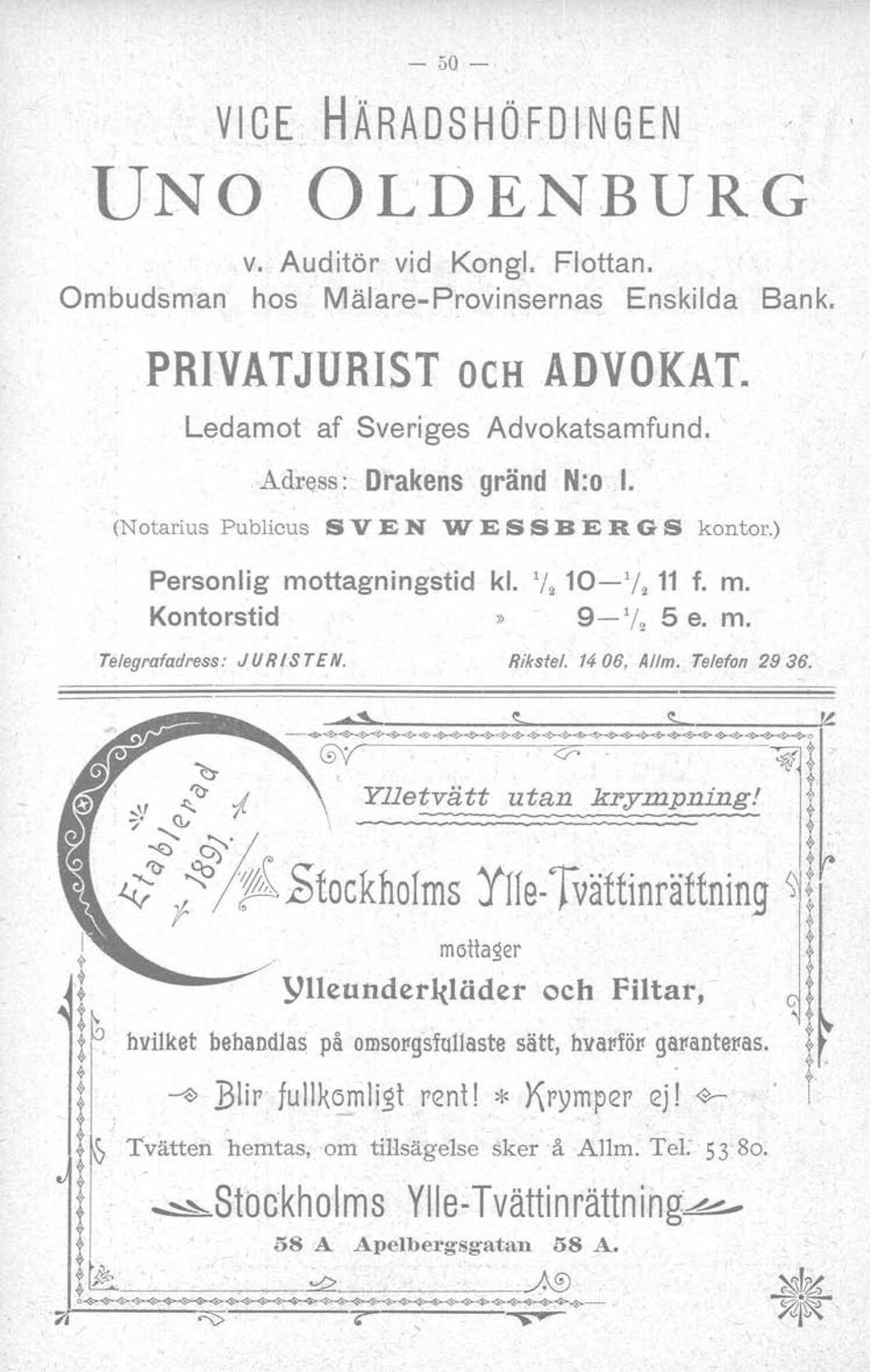 1406, Al/m. Telefon 2936. ~ c;.. S-- ~ -~~~~+~~~~~~~4~~~++4+~~~~~o &V' <?'. ~t '..1/ ~'1)- tf. Ylletvätt utan kl'ympning! i ~. (lj 'I' t <, ~.. ~' ~ ~ ~ I ~ ~ t~ t ~ r ~ ~.