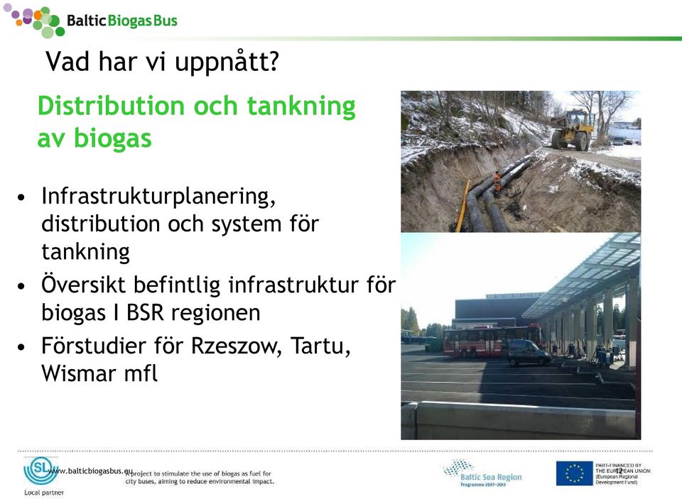 distribution och system för tankning Översikt befintlig