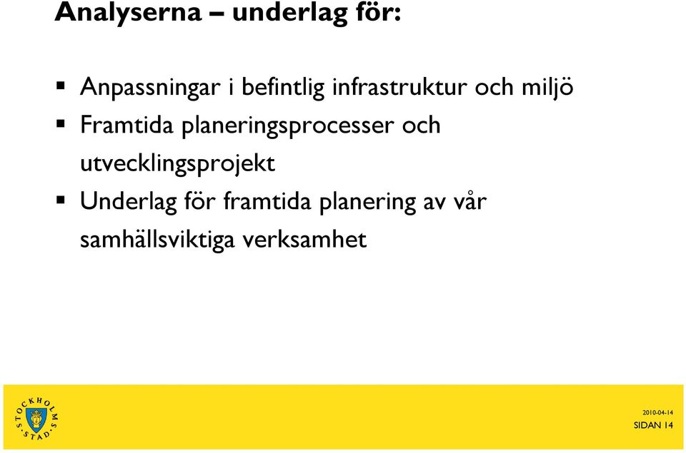 planeringsprocesser och utvecklingsprojekt
