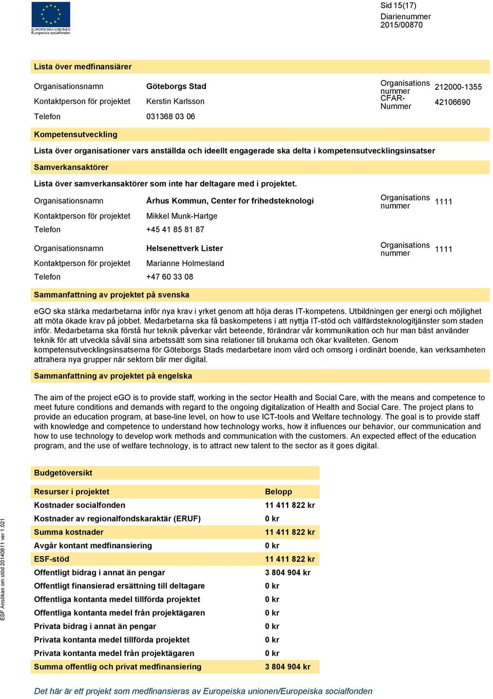 i projektet.